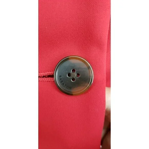 Aritzia Babaton Demy Blazer Red Size Small - Picture 5 of 8